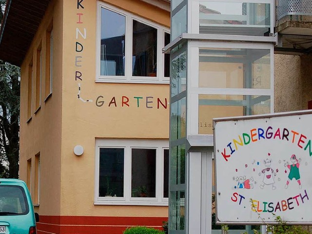 Auch der katholische Kindergarten St. Elisabeth war Ziel der Einbrecher.  | Foto: Hildegard Siebold