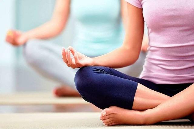 Yoga hilft entspannen und hlt beweglich