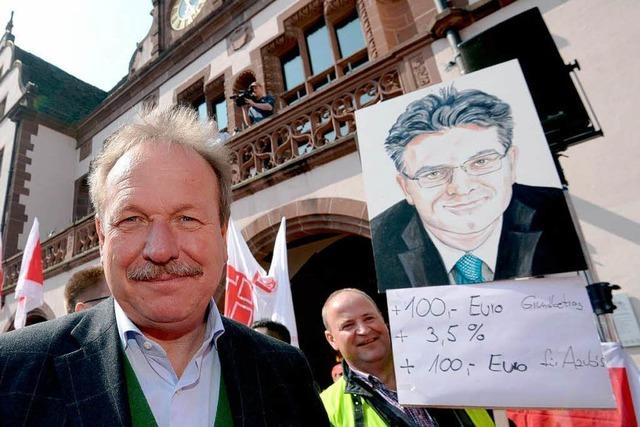 Freiburg: Verdi-Chef Bsirske setzt Arbeitgebern Ultimatum