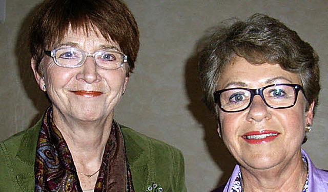 Stehen weiter an der Spitze des Frauen...und Elisabeth Friedrichkeit (rechts).   | Foto: Johanna Hgg