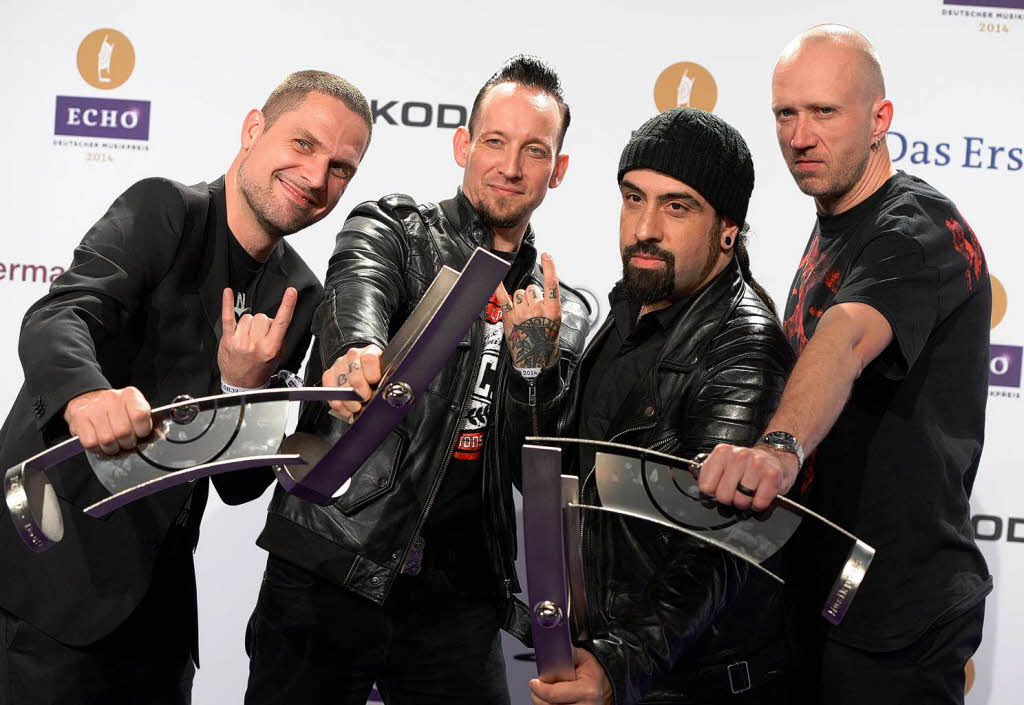 Die dnische Metal-Band Volbeat