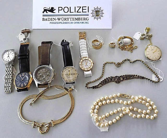 polizei diebesgut  | Foto: honorarfrei