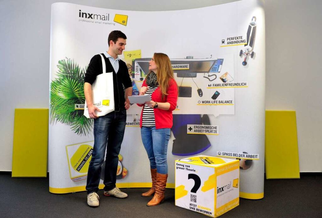 E-Mail fr Dich: Firma Inxmail, Preistrgerin beim BZ-Jobmotor 2013  | Foto: Thomas Kunz