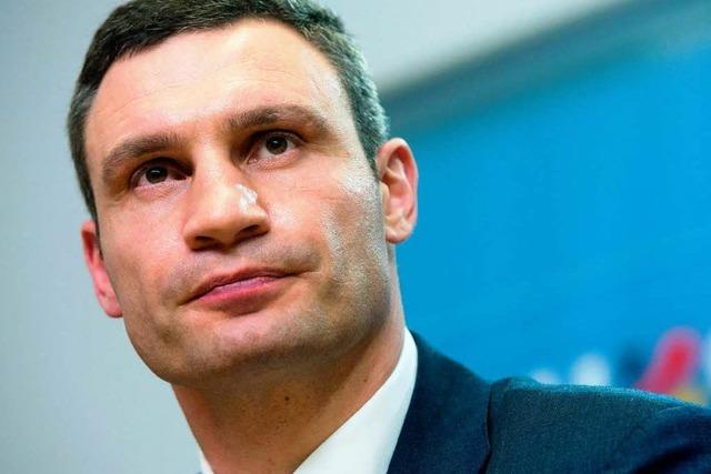 Klitschko verzichtet auf Kandidatur - neue Bewegung in Ukraine-Krise