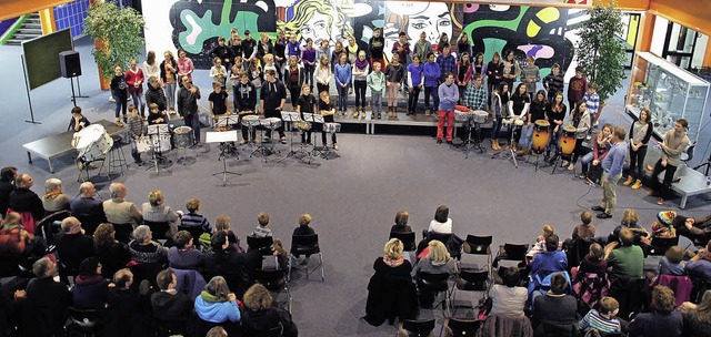 Mit einem groen Abschlusskonzert been... die Nachwuchsmusiker ihren Workshop.   | Foto: Privat
