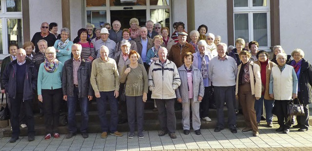 Mit 50 Teilnehmern war der Ausflug des...henschwand ausgesprochen gut besucht.   | Foto: privat