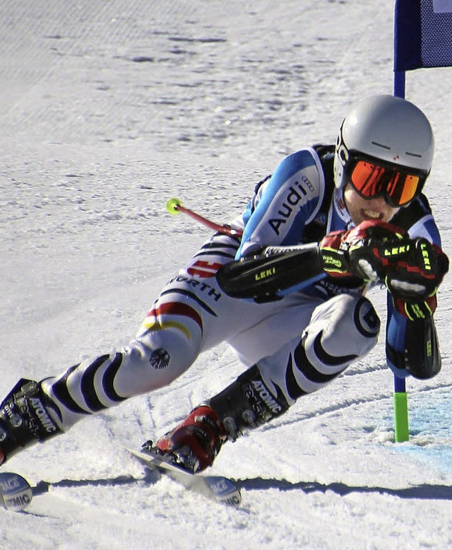 Hellwach und Vollgas: Sion Demattio fhrt zum Schlertitel.   | Foto: Sieg