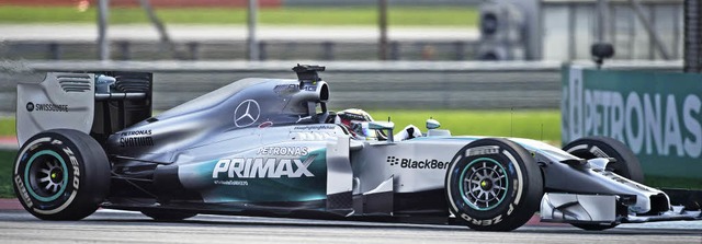 Lewis Hamilton fhrt Runde um Runde so...twas tun&#8220;, funkt er in die Box.   | Foto: AFP/DPA