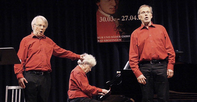Das BosArt Trio gastierte im Bad Krozinger Kurhaus.   | Foto: Hans Jrgen Kugler