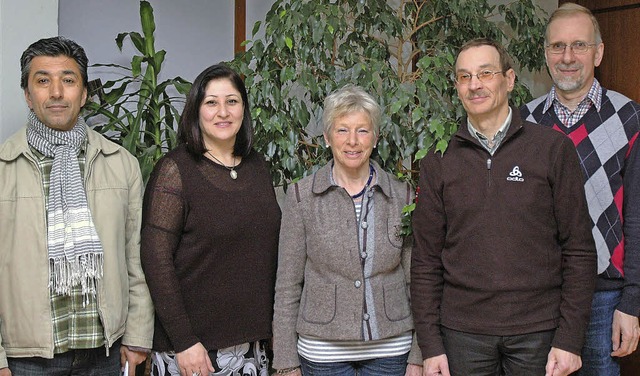 Der Verein &#8222;Hindukusch - Zukunft...rd Tausendfreund und Ulrich Grommelt.   | Foto: Ounas-Krusel