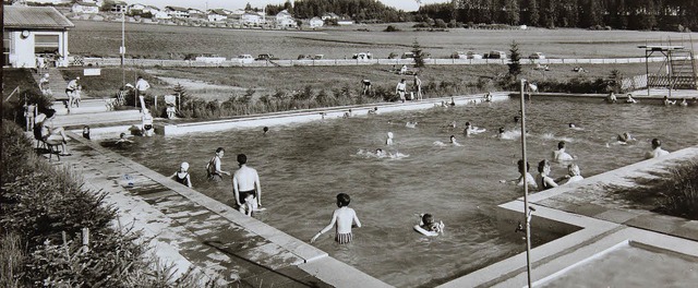 Das Freibad Dittishausen nahm am 4. Au...Baden-Wrttemberg seinen Betrieb auf.   | Foto: Archiv Christa Maier