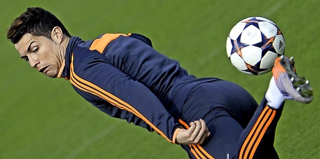 Tricky und empfindlich: Real-Star Cristiano Ronaldo   | Foto: AFP