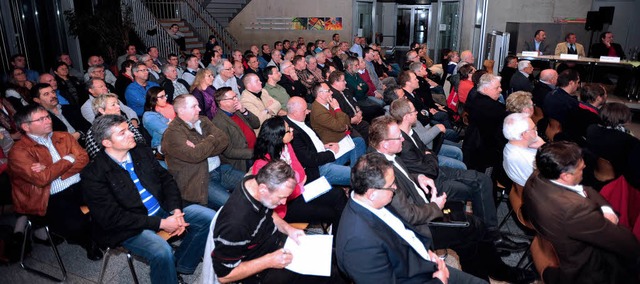 Der nicht-ffentlichen Sitzung wohnten 133 Brgermeister und Gemeinderte bei.  | Foto: PR