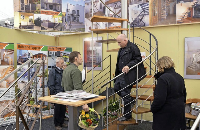 Der persnliche Kontakt ist fr die ausstellenden Firmen wichtig.   | Foto: Barbara Ruda