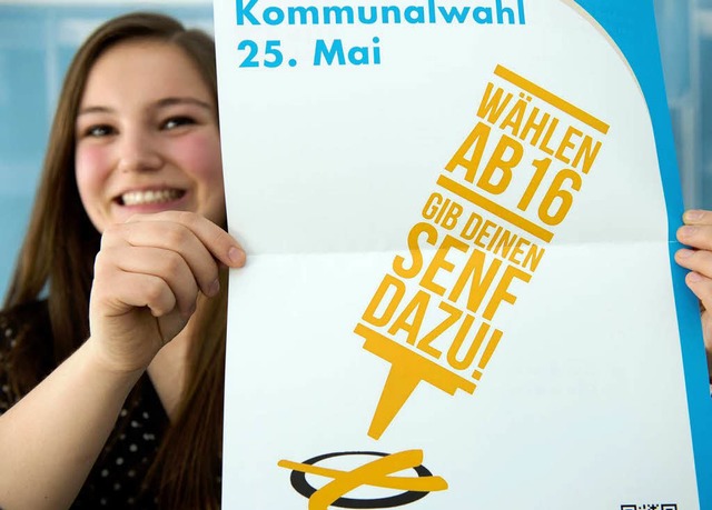 Jungwhler sind im Mai zur Wahl aufger...16-Jhrigen die Jugendhilfe zur Seite.  | Foto: Bernd Weibrod