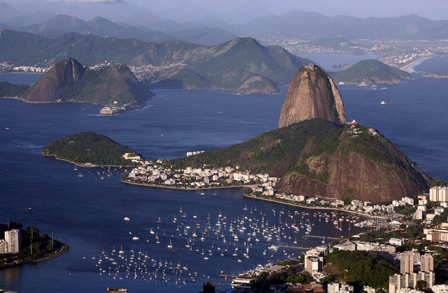 Den  Zuckerhut in Rio de Janeiro kennt...im Stiftsschaffneikeller Gelegenheit.   | Foto: BASTIAN HENNING