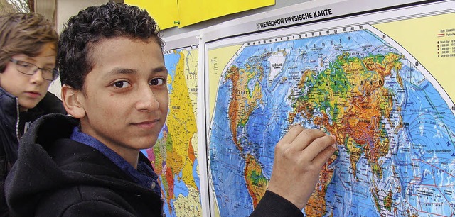 Mit Flucht und Asyl setzten sich Kinder der Schillerschule auseinander.   | Foto: ZVG
