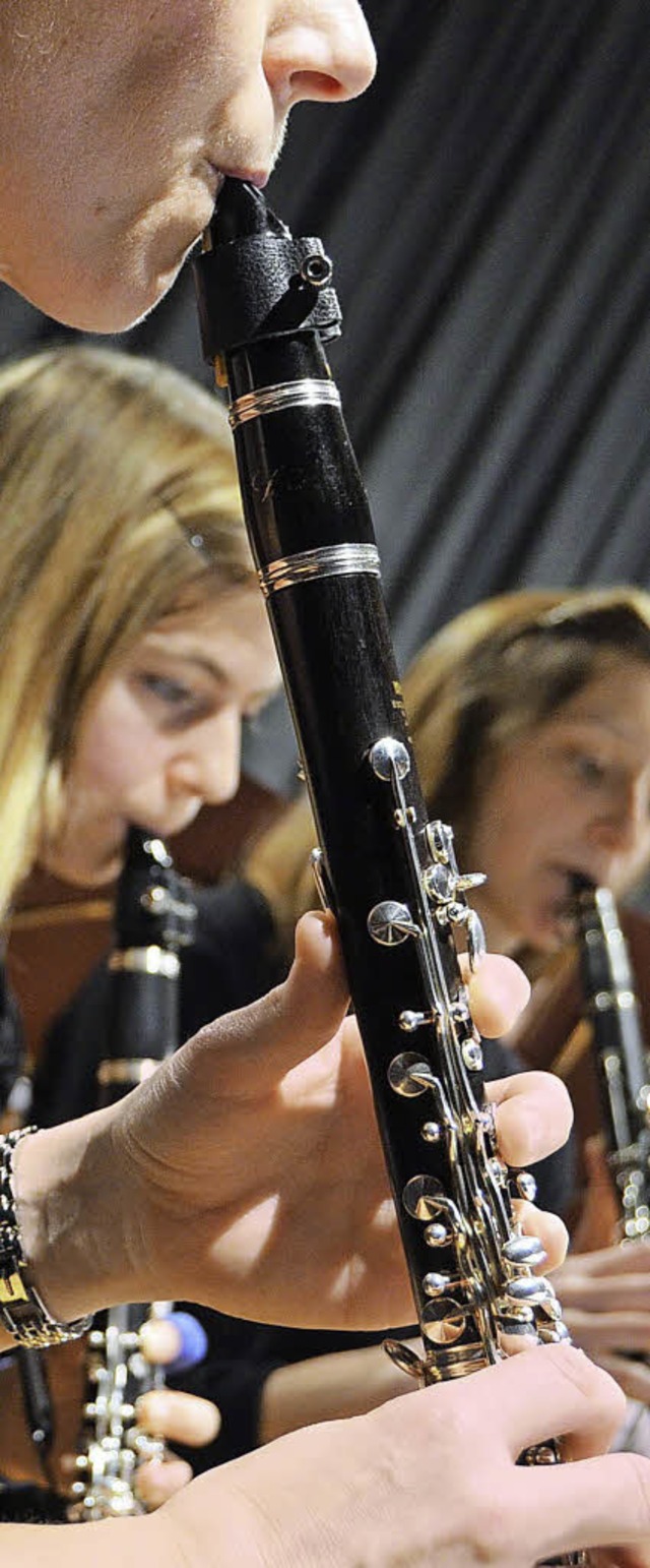 Jugendanteil von ber 50 Prozent: Amateur-Blasmusik in der Region  | Foto: Kathrin Blum