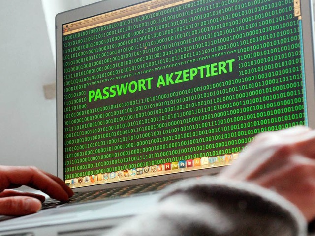 Normalerweise sind Passwort-Nachrichte...minelle kann dies aber nicht abhalten.  | Foto: dpa
