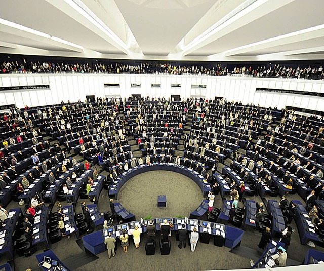 Das EU-Parlamentsplenum in Straburg  | Foto: afp