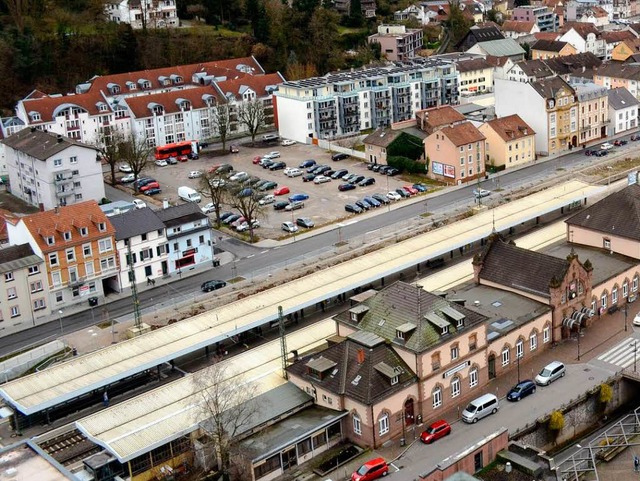 stlich des Hauptbahnhofs auf dem &#82...8220; wird der Hotelneubau entstehen.   | Foto: Trenz