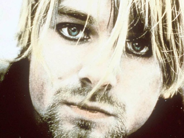 Der Snger mit dem Trauerflor ums Auge: Kurt Cobain  | Foto: COR