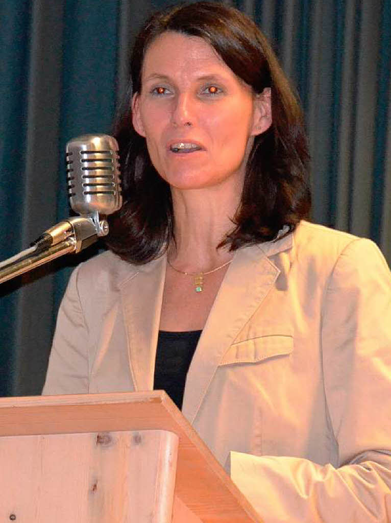 Bundestagsabgeordnete und Staatssekretrin Rita Schwarzelhr-Sutter