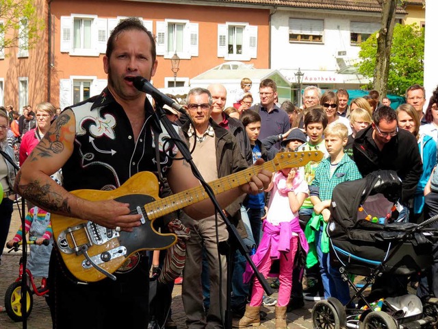 Das musikalische Highlight war die Band&#8222;Ballroom Stompers&#8220;.  | Foto: Wolf-Wilhelm Adam