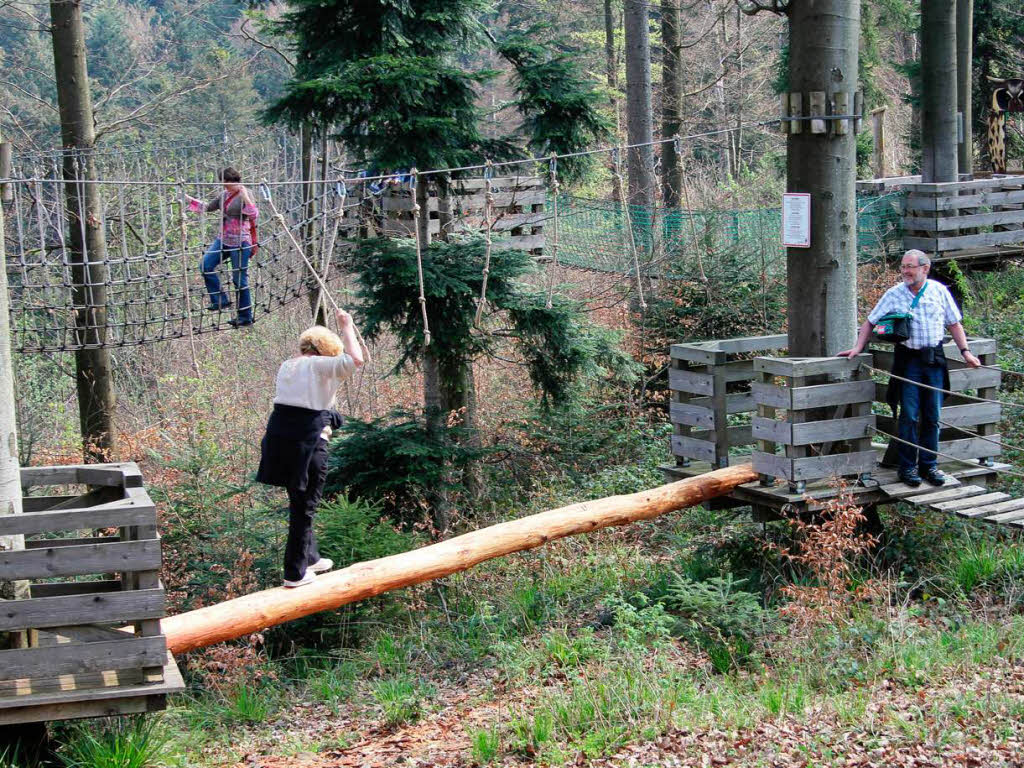 Saisonerffnung am Baumkronenweg