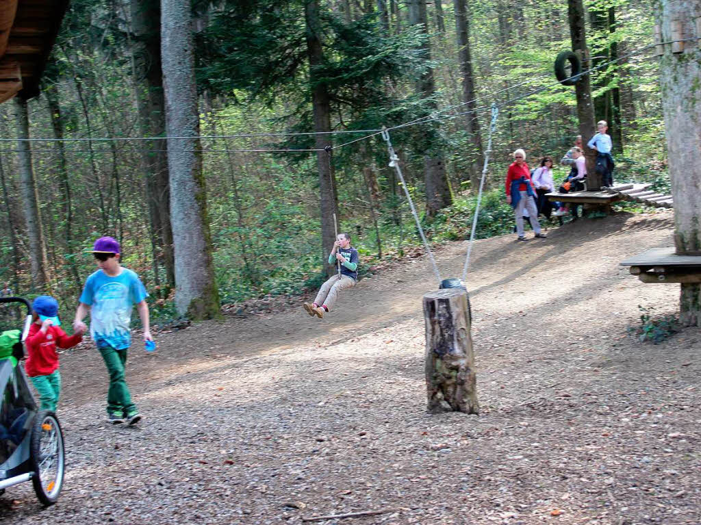 Saisonerffnung am Baumkronenweg