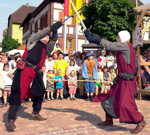 Frher hat der Touristikverein zum Beispiel den Historischen Markt veranstaltet.  | Foto: Bernhard Rein