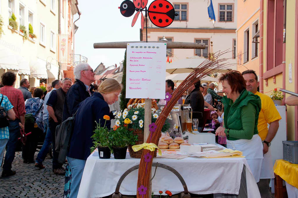 Blhendes Endingen und Antikmarkt