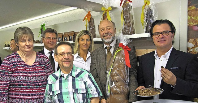 Freuten sich ber die Erffnung des &#...r Hans-Joachim Schwarz und Ingo Fuchs.  | Foto: Ruth Seitz