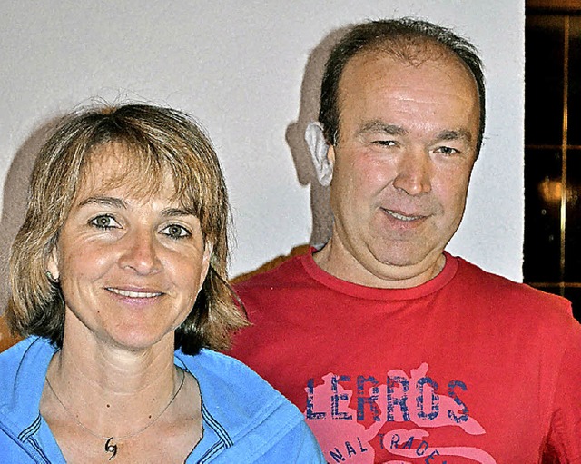 Karin Klausmann und Norbert Matt sind seit 22 Jahren bei den Bachschalmeien.   | Foto: Liane Schilling