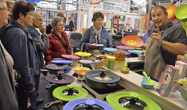 Jedes Tpfchen findet hier sein Deckel...den Fall ist es krftig in der Farbe.   | Foto: Barbara Ruda