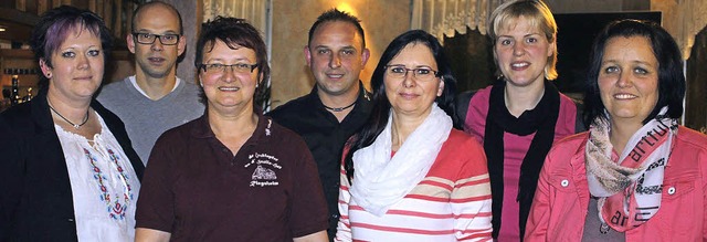 Das Vorstandsteam der Narrenzunft Erzk...aier, Claudine Sand und  Tanja Winkler  | Foto: Adelbert Mutz