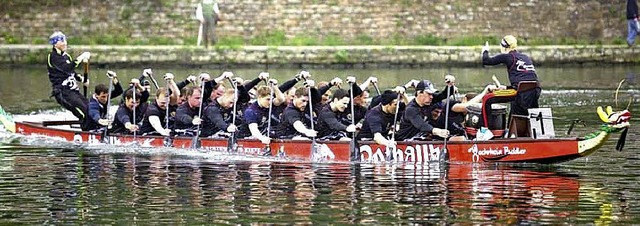 Die alten und neuen deutschen Meister ... Hochrhein- Paddler aus Bad Sckingen   | Foto: BZ