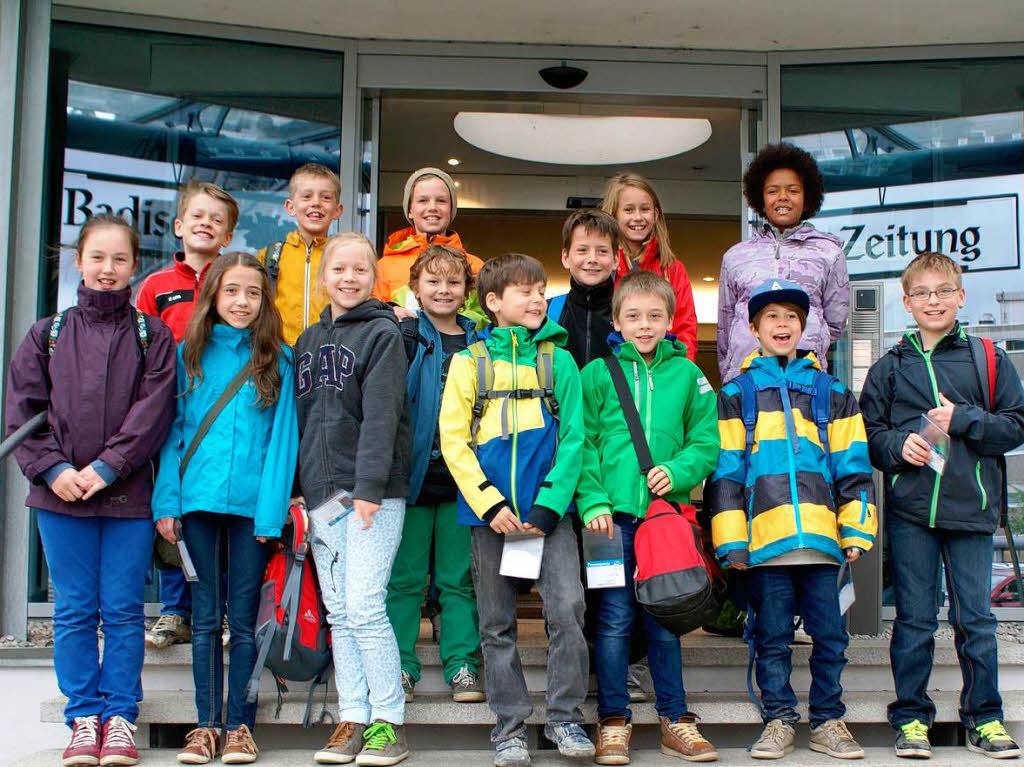 Die Klasse 4 der Grundschule Grunern-Wettelbrunn mit ihrer Lehrerin Frau Ulla Haaf. Die Klasse 4 der Grundschule Grunern-Wettelbrunn mit ihrer Lehrerin Frau Ulla Haaf.