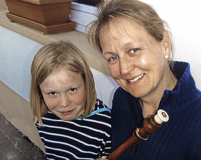 Anna mit Ann-Kathrin Brggemann  | Foto: privat