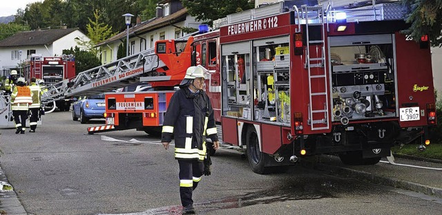 Groeinsatz in Staufen: Feuerwehr und ...n von einem jungen Mdchen alarmiert.   | Foto: privat