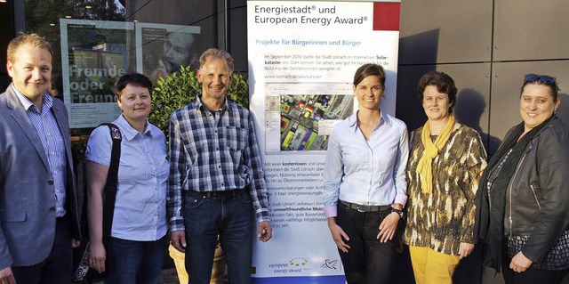 Verkrpern die Energiestadt Lrrach (v...ch, Britta Staub-Abt und Silke Herzog   | Foto: Paul Schleer