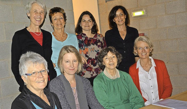 Der Vorstand des Freundeskreises der Stadtbibliothek Lrrach  | Foto: Barbara Ruda