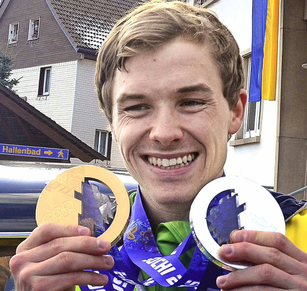 Fabian Rießle bei der Skizunft Breitnau Nordische Kombination