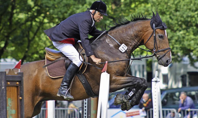 Das groe Reitturnier des Reitvereins ...anstaltungskalender von Bad Krozingen.  | Foto: A. Huber