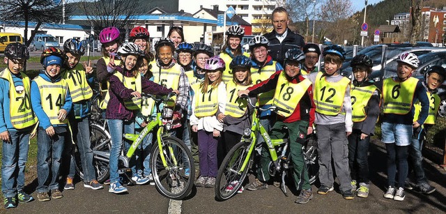 Die vierte Klasse der Grundschule Eise...he im Hochschwarzwald wieder begonnen.  | Foto: Privat