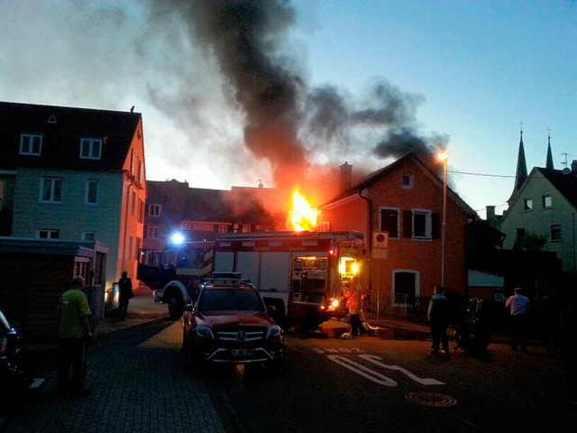 Feuerwehreinsatz in Kenzingen  | Foto: Feuerwehr Kenzingen