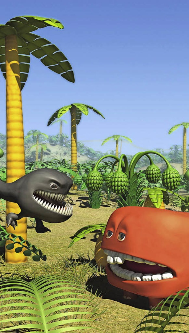 Aktuell im Le Vaisseau: In 3-D wird die Evolution im Film erklrt.   | Foto: Samba Soussoko