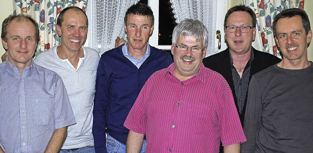 Der  Vorstand des Gewerbervereins Eime... Bsl, Andreas Biehle und Peter Stolz.  | Foto: Mink