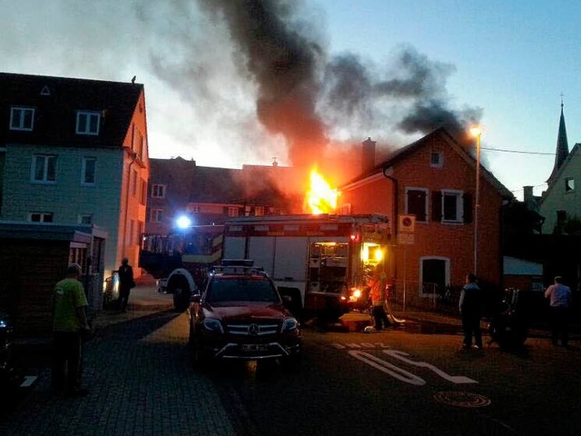 Feuerwehreinsatz in Kenzingen  | Foto: Feuerwehr Kenzingen