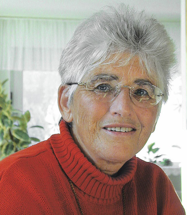 Luzia Noll war 20 Jahre lang Rektorin ...chivbild von ihr aus dem Jahr  2002).   | Foto: Eberhard Weiss